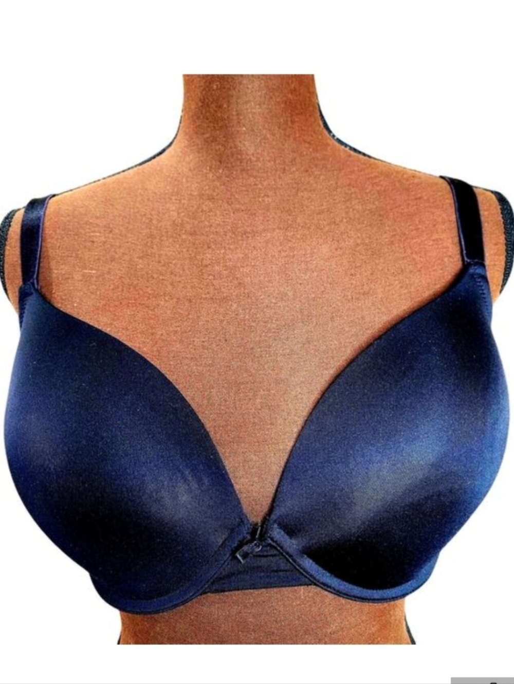 Maidenform Bra 38DD Black Padded Underwire Adjustable Clasp Back